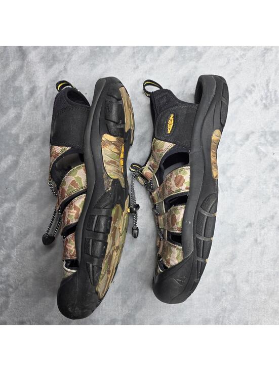KEEN Men\'s Newport Retro sandal in the unique Fisheye Camouflage Sz 11 main image 6